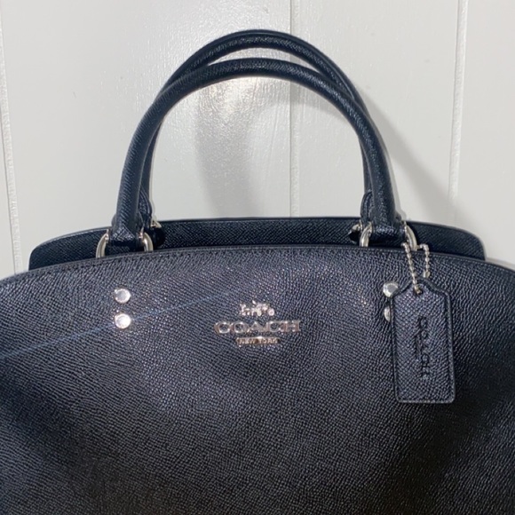 COACH black purse (like new) medium size - Picture 6 of 14